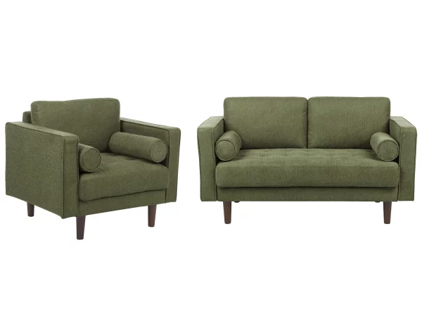 2 Seater + Armchair NURMO Green DEF