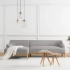 Right Corner Sofa Grey SOSJO