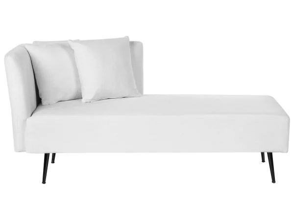 Chaise longue, RIOM, off white, left DEF
