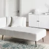 Chaise longue, RIOM, off white, left DEF