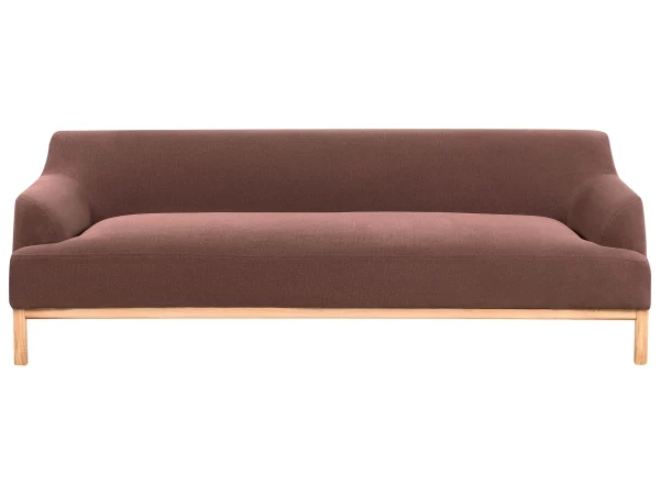 3 Seater Sofa fabric, burgundy SOSJO
