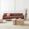 3 Seater Sofa fabric, burgundy SOSJO