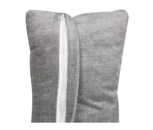 Chaise-longue em tecido cinzento à direita HELLNAR