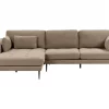 Corner Sofa R, FLAM, Light Brown, DEF