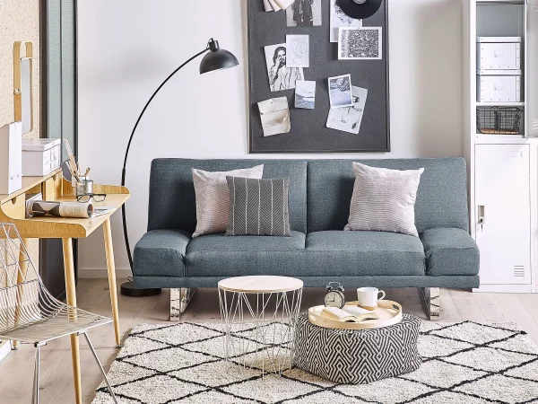 Sofa YORK Grau-blau CH
