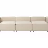 3 Seater Modular Sofa Beige ARDAL
