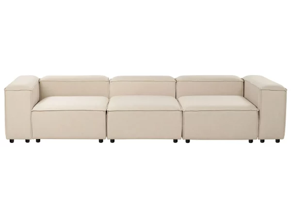 3 Seater Modular Sofa Beige ARDAL